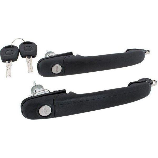 2X Maniglia Esterna Porta Anteriore Sinistra + Destra Per Ford Galaxy Seat Alhambra Vw Sharan-image