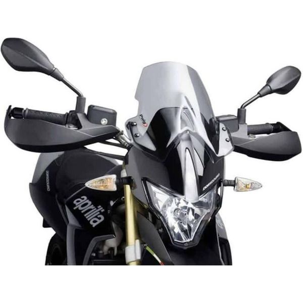Cupolino Puig Naked Touring Fumè Chiaro Omologato Abe Per Aprilia-image