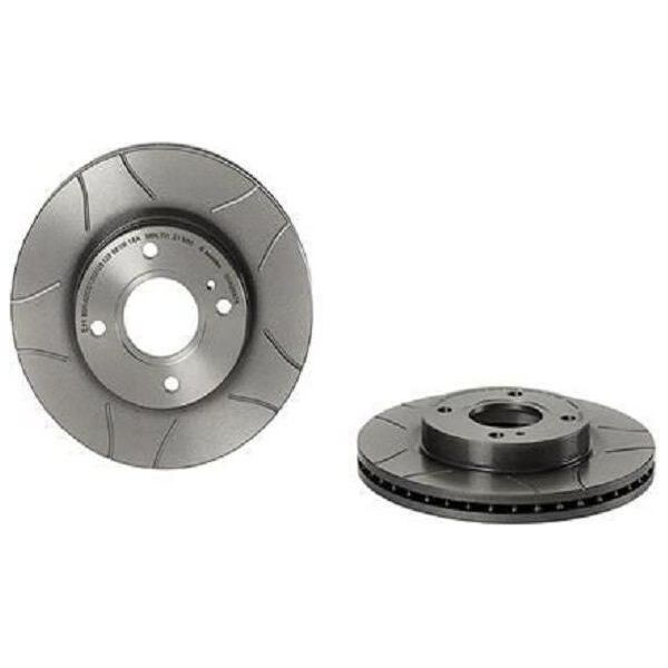 2X Disco Freno Brembo 09.A968.76 Per Ford Fiesta Mk6 Hatchback (JA8 JR8) 44Mm-image