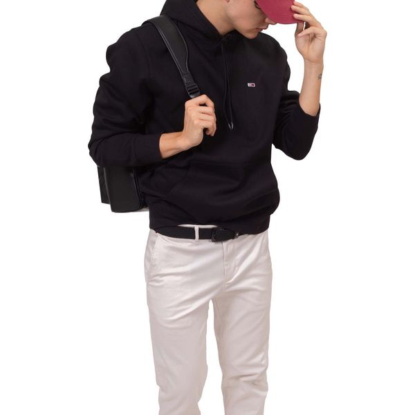 Tommy Jeans - Felpa Uomo Regular Con Cappuccio E Logo - Taglia S-image