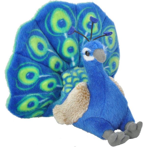 Wild Republic - Peluche - Cuddlekins Mini - Peacock-image