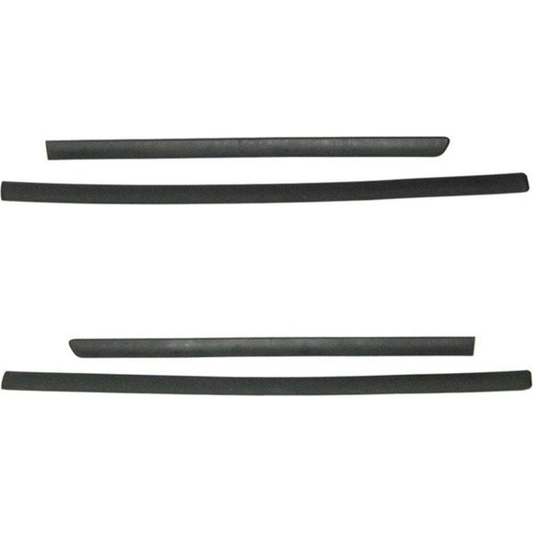 4X Modanature Porte Laterali Sinistra + Destra Per Opel Meriva A 2002-10-image