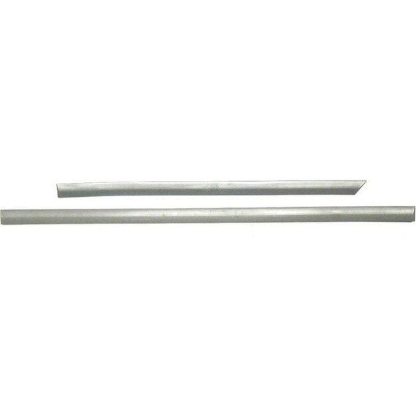 2X Modanature Porte Laterali Sinistre Per Opel Vectra C Dal 2002-2008-image
