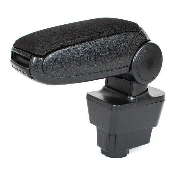Bracciolo Centrale Clappable In Tessuto Nero Per Fiat Punto 199 Dal 2005--image