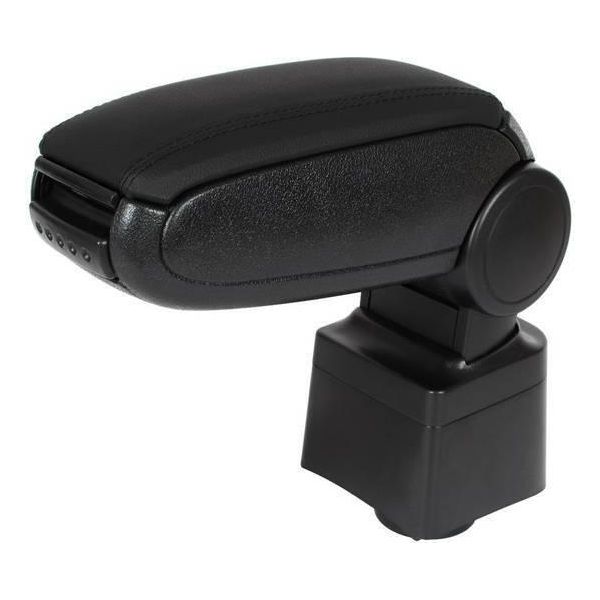 Bracciolo Centrale In Pelle Clappable Nero Per Vw Polo V 6R 2009--image