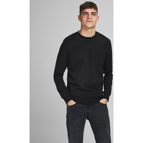Maglione Basic Langarm Felpa Rundhals Pullover Ponticello Jjebasic |-image