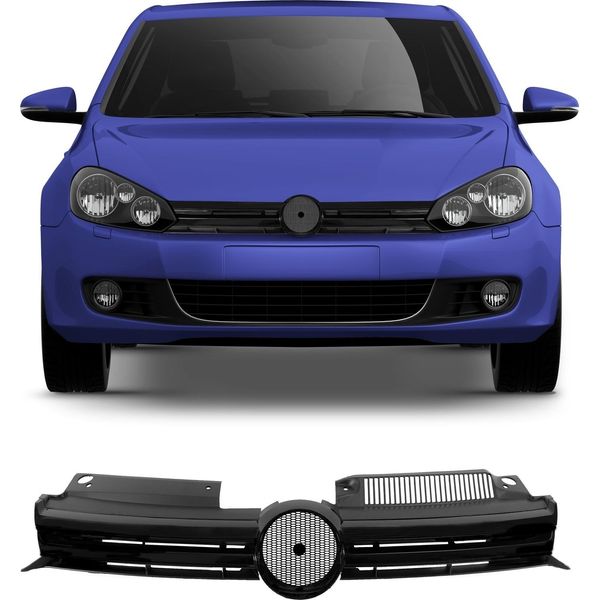 Griglia Del Radiatore Griglia Sportiva Per Vw Golf 6 Iv Dal 2008--image