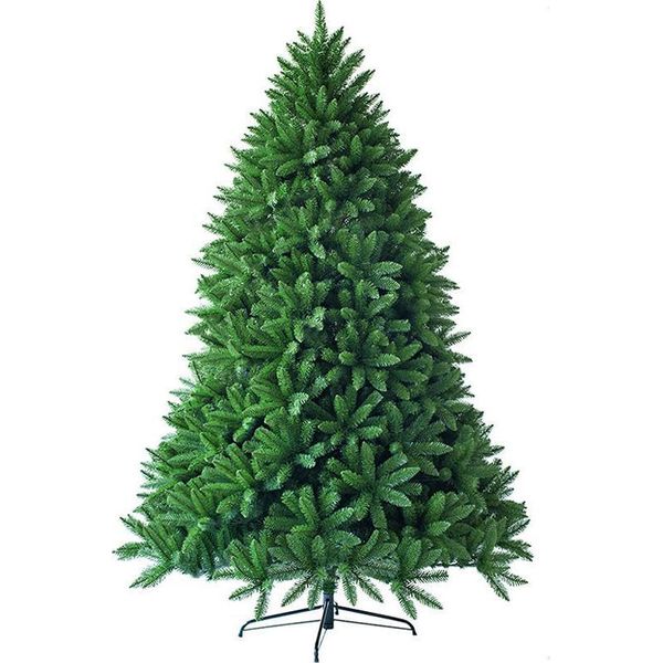 Costway Albero Di Natale Artificiale Da 225 Cm, Albero Di Natale Con Supporto In Metallo, Albero Di Natale Con Aghi In Pvc, Sistema Pieghevole Per Albero Di Natale Artificiale Ideale Per Casa, Ufficio E Negozi-image