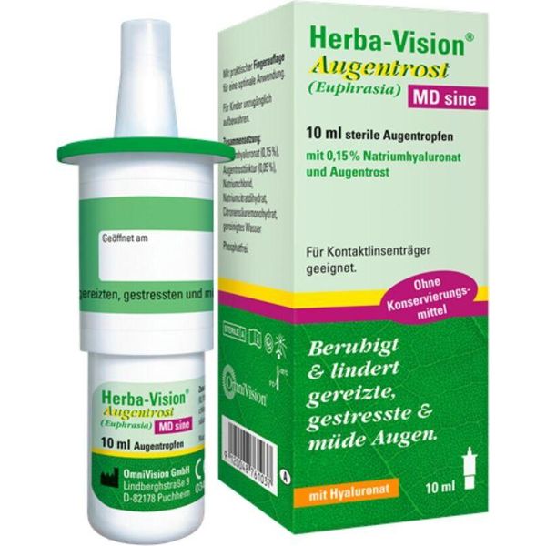 Herba-Vision Eufrasia Md Sine Gocce Oculari, Soluzione Da 10 Ml-image