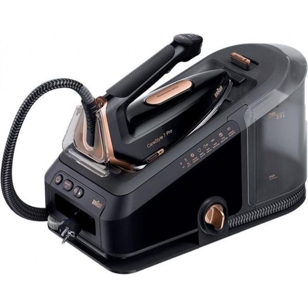 Braun IS7286 Bk Carestyle 7 Pro Stazione Stiratura A Vapore Ferro Da Stiro A Vapore Nero-image