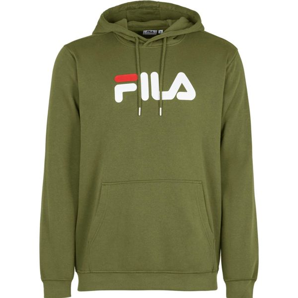 Fila Unisex Felpa Con Cappuccio - Barumini Cappuccio, Felpa, Maglione, Kapuze, Langarm, Logo GrüN M-image