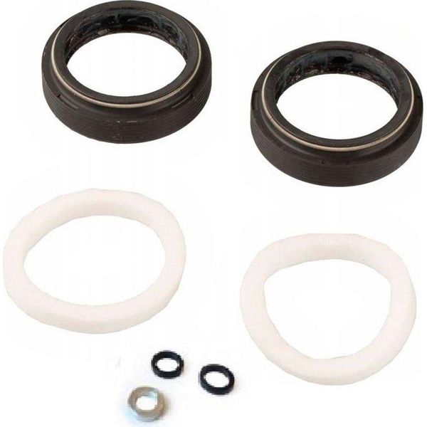 Racingbros Lycan Wiper Rimless Fox/Rock Shox/Magura/Manitou/X-Fusion Fork Seal Set Bianco, Nero 38 Mm Bianco, Nero 38 Mm-image
