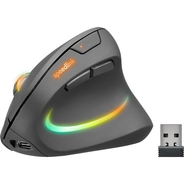 Speedlink Speedlink SL-630026-BK Mouse Da Gioco Destro Rf Ottico Senza Fili 3200 Dpi-image