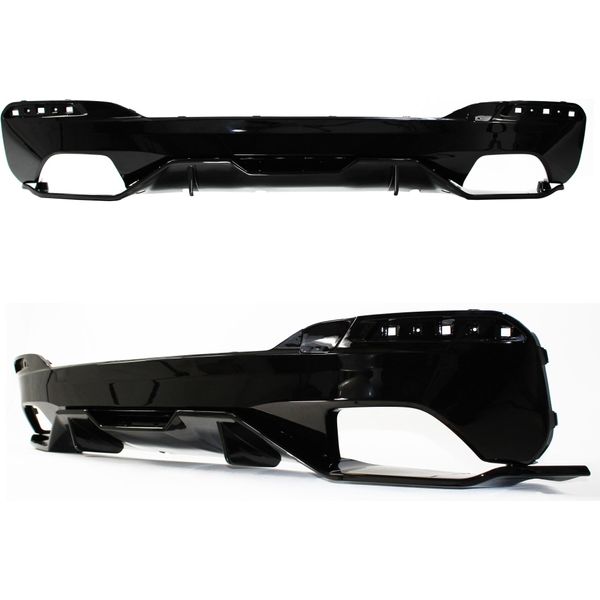 Diffusore Posteriore Diffusore Paraurti Posteriore Sport Look Per Bmw Serie 5 G30 / G31 Da-image