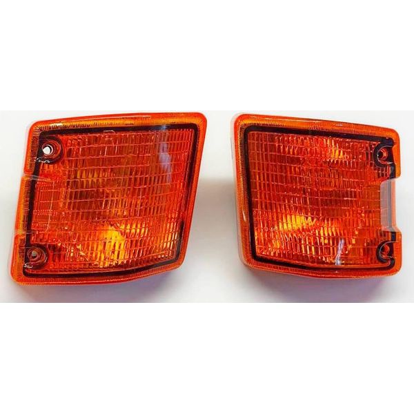 Indicatore Anteriore Arancione Sinistra + Destra Con Presa Per Vw T3 Bus Da-image