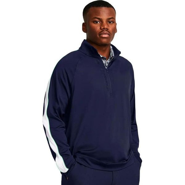 Under Armour Ua Storm Midlayer Hz - Midnight Navy, GrößE:M-image