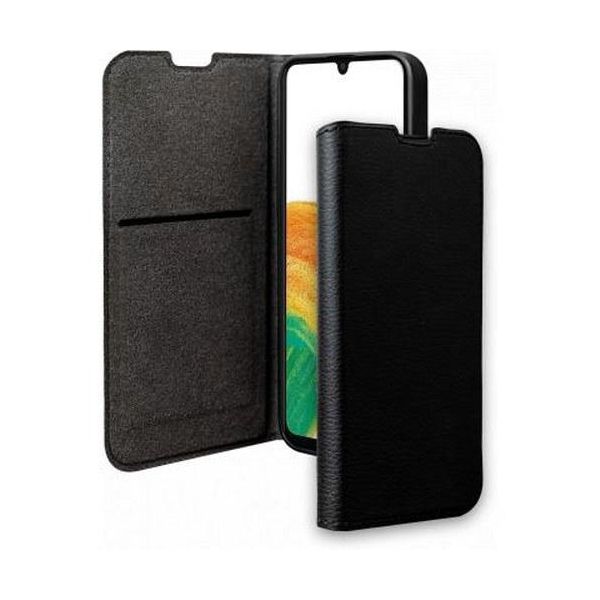 Bigben Connected, Samsung Galaxy A33 5G Folio Wallet Case Con Porta Carte E Porta Video, Nero-image
