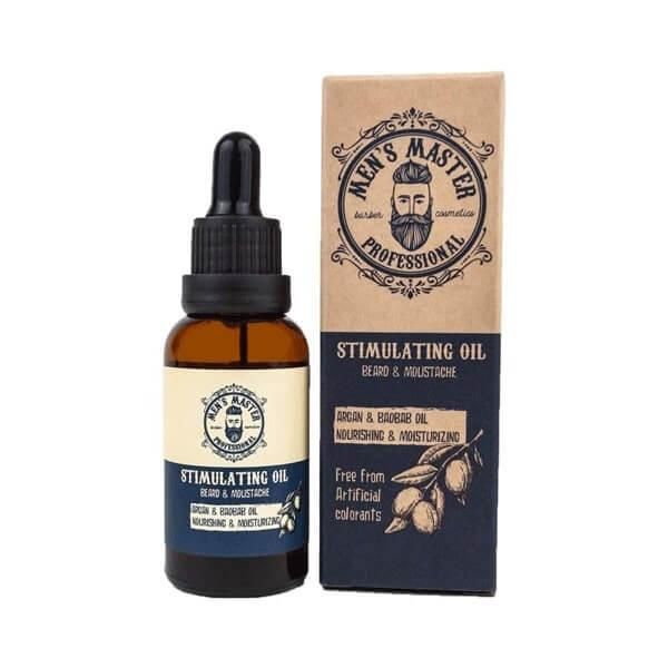 Mens Master Professional Olio Stimolante Per Barba E Baffi 30 Ml-image