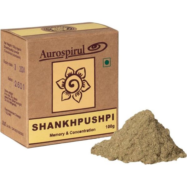Integratori Alimentari Aurospirul Shankapushpi Polvere (100 G) 8002-image