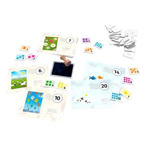 Haba Gioco Da Tavolo Pio Posttaube Gioco Aritmetico Educativo Per Bambini 2-4 Giocatori-image