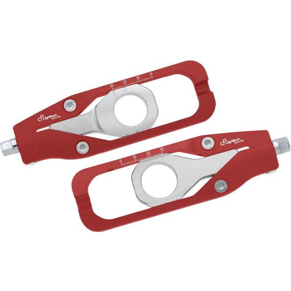 Tenditori Catena Lightech Rosso Lightech Per Kawasaki Zx10R-image