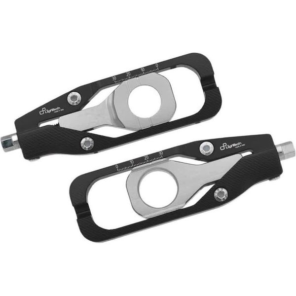 Tenditori Catena Lightech Nero Compatibile Con Kawasaki Zx636-image