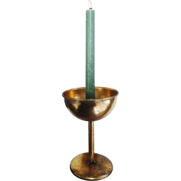 Portacandele Hbx Natural Living Vivan Diametro 12,5 X 17,5 Cm-image