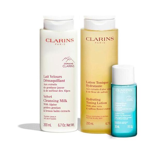 Clarins Latte Detergente Delicato Set, Donna, Pelle Secca, Pelle Normale, Detergente, Idratante, 200 Ml, Latte, 200 Ml-image