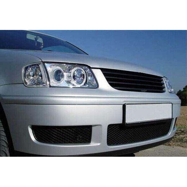 Griglia Radiatore Griglia Sportiva Nera Per Vw Polo 6N2 Dal 1999-2001-image