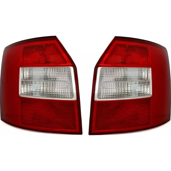 Fanali Posteriori Sinistri + Destri Per Audi A4 8E Avant Estate 2001-2004-image