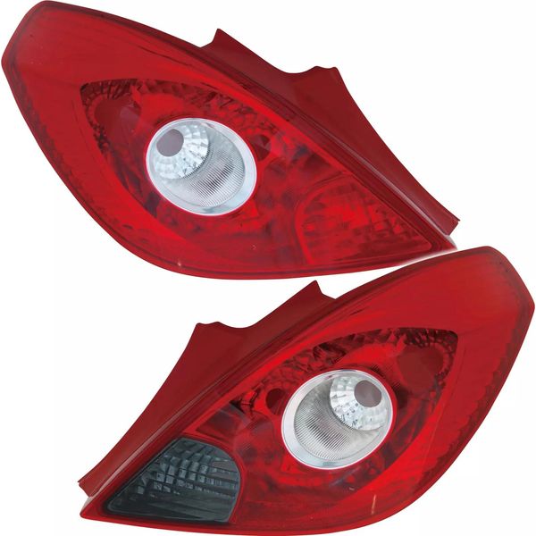 Fanali Posteriori Sinistri + Destri Per Opel Corsa D 2006-3 Porte-image