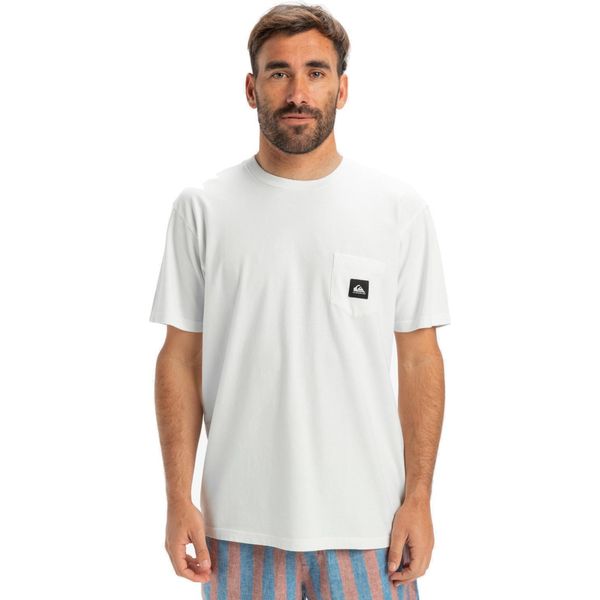 Quiksilver Salt Water Pocket T-Shirt Manica Corta Bianco M Uomo Bianco M-image