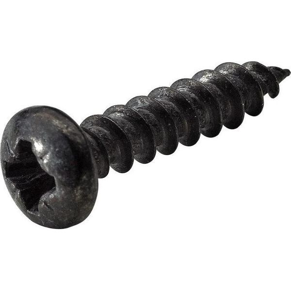 40 Viti In Acciaio A Testa Bombata Con Testa A Croce Hettich, Ø3,5 X L.16 Mm-image