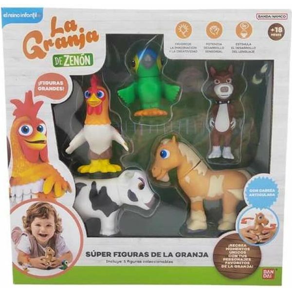 Bandai Zenon's Farm Figura 5 Unità Multicolore Multicolore Taglia Unica-image