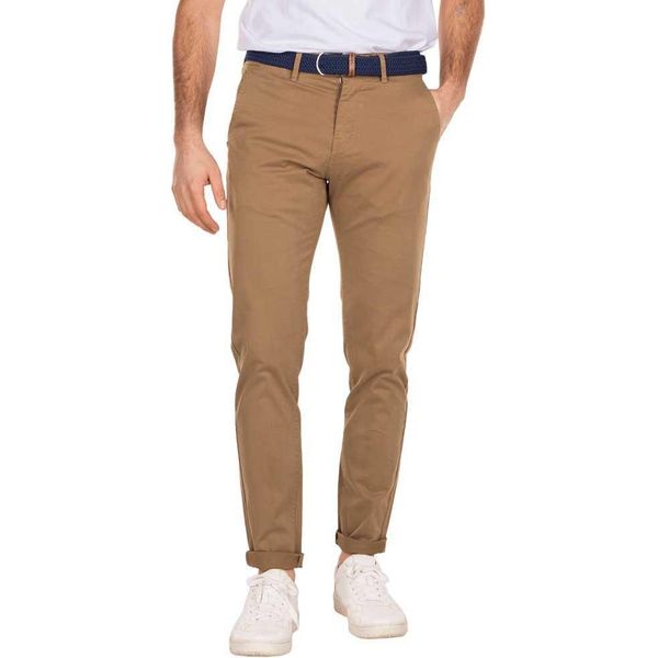 Nza New Zealand Napier Twill Stretch Chinohose Braun 28 / 32 Herren Braun 28-image