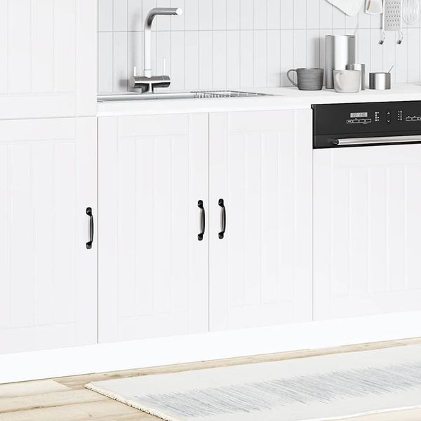 Syfax™ Mobile Base Lavello Lucca Bianco In Legno Multistrato-image