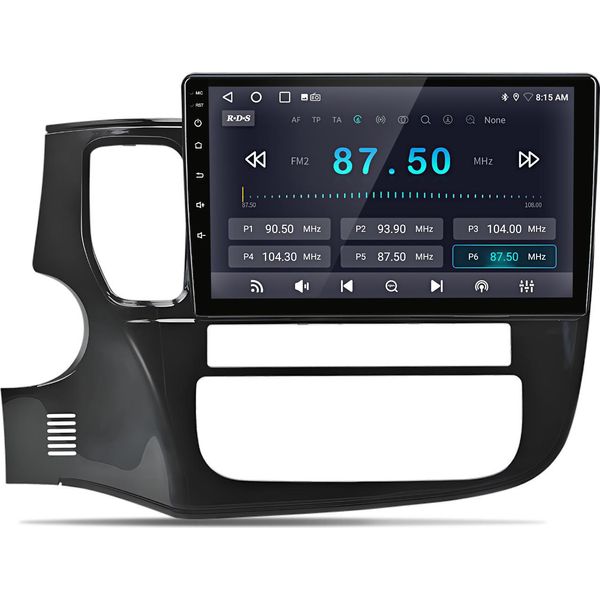 Radio Aftermarket Compatibile Con Mitsubishi Outlander 2012-2018 Carplay Android Auto Navi Bluetooth Dab+ Telecamera Posteriore 10 Pollici 64 Gb-image