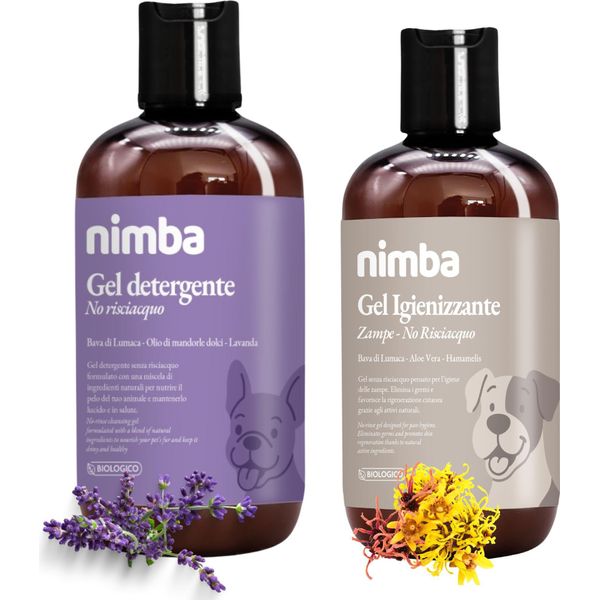 Gel Detergente No Risciacquo 250 Ml + Gel Igienizzante Zampe No Risciacquo 200 Ml-image