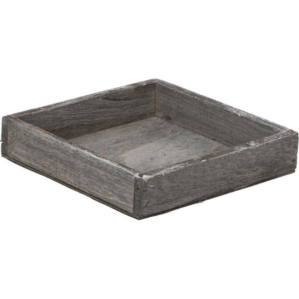 Vassoio Decorativo In Legno Per Decorazioni Creative Della Tavola E Composizioni Versatili, 4 Pezzi-image