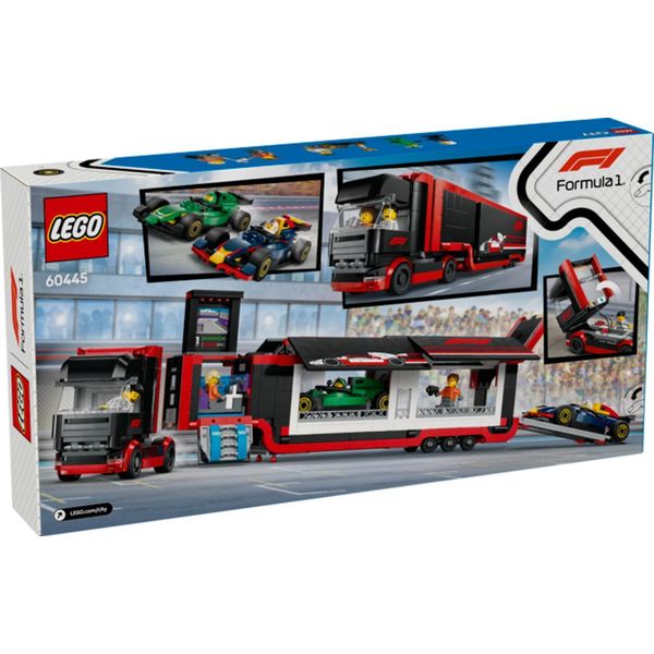 Lego Lego® City 60445 Trasportatore F1 Con RB20 E AMR24 F1 Rennautos 60445-image