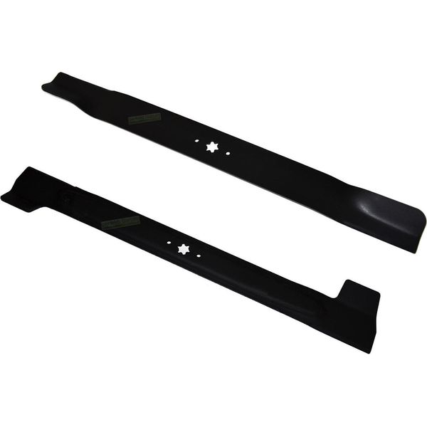 2 Coltelli Da 76 Cm + Extra Mtd Yard Man Gutbrod Wolf 742-0609 + 742-04058-image