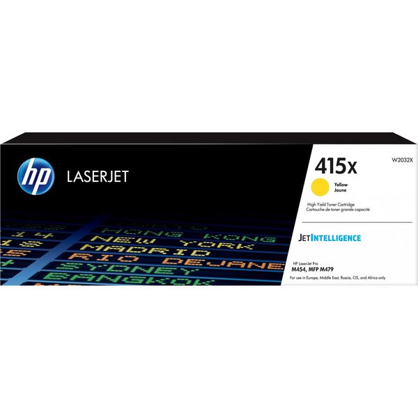 Hp Cartuccia Toner Giallo Originale Laserjet 415X Ad Alta Capacita'-image