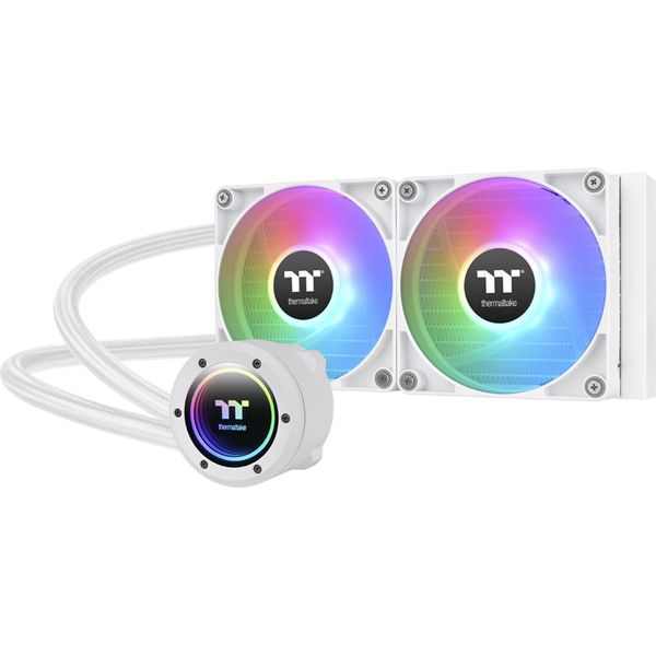 Thermaltake TH240 V2 Argb Sync Cpu Raffreddatore A Liquido Snow Edition-image