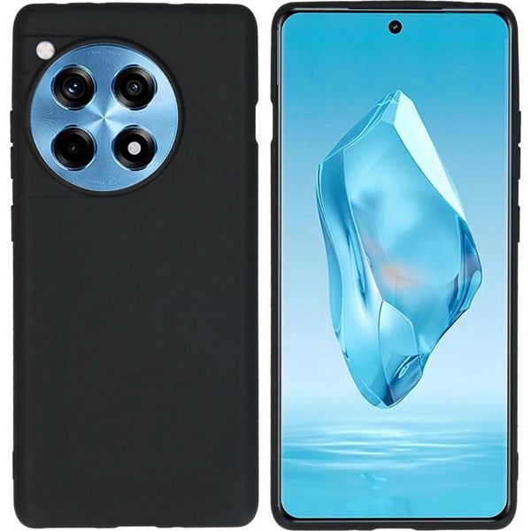 Imoshion Custodia Protettiva Oneplus 12R Cover Posteriore Custodia Per Telefono Cellulare Per Oneplus 12R - Nero-image