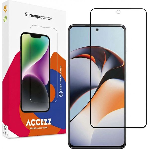 Protezione Dello Schermo Oneplus 12R: Accezz Gehard Glass Full Cover - Trasparente-image