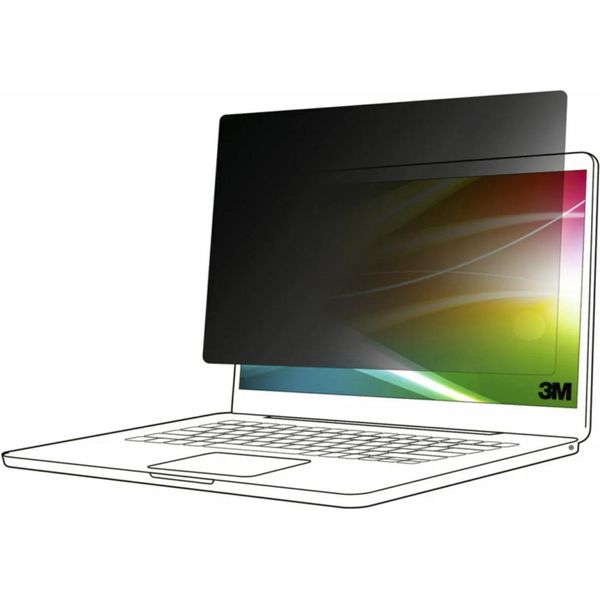 3M BPNDE003 Filtro Privacy 16:10 Bright Scr. Dell Multi-Line 15,6-image