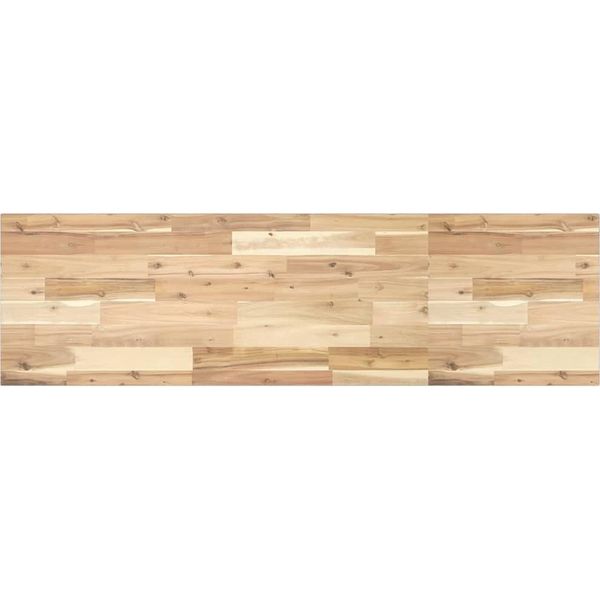 Syfax™ Ripiano A Parete 160X40X2 Cm Legno Massello Acacia Non Trattato-image