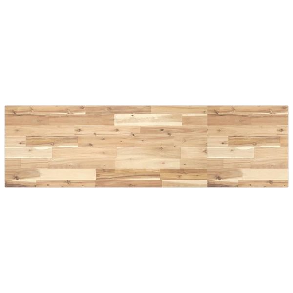 Syfax™ Piano Per Tavolo 120X40X2Cm Rettangolare Legno Massello Acacia-image