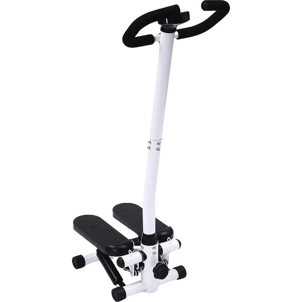 Stepper Fitness, Regolabile In Altezza, Design Ergonomico, Nero-image