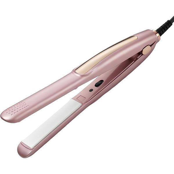 Avizar, Piastra Per Capelli E Ferro Arricciacapelli In Ceramica E Tormalina 25 W Regolabile, Rosa-image